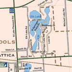 Donald Dale Milne Attica Township, Lapeer County, MI digital map