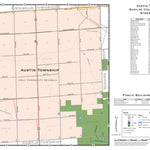 Donald Dale Milne Austin Township, Sanilac County, Michigan digital map