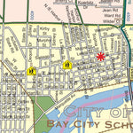 Donald Dale Milne Bangor Township, Bay County, MI digital map