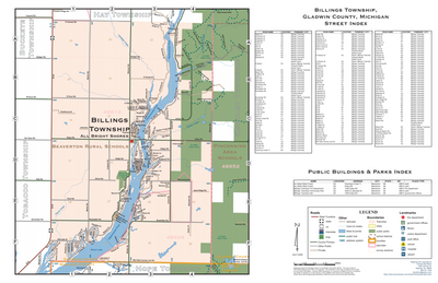 Billings Township, Gladwin County, Michigan Preview 1