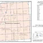 Donald Dale Milne Bloomfield Township, Huron County, Michigan digital map