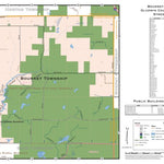 Donald Dale Milne Bourret Township, Gladwin County, Michigan digital map