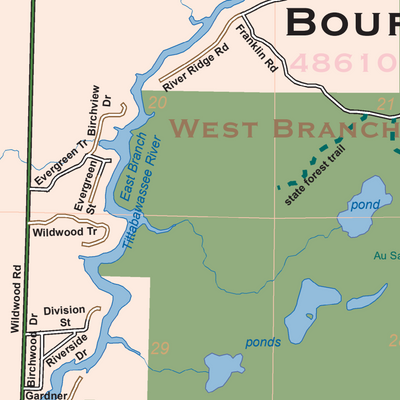 Bourret Township, Gladwin County, Michigan Preview 3