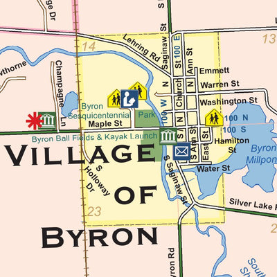 Burns Township and Village of Byron, Shiawassee County, Michigan Preview 2