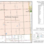 Donald Dale Milne Burnside Township, Lapeer County, MI (south ½) digital map