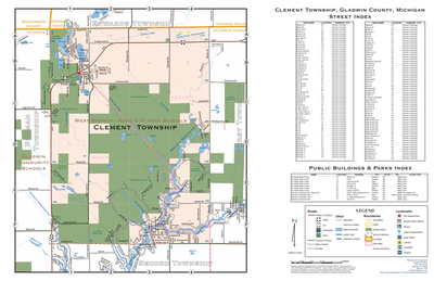 Clement Township, Gladwin County, Michigan Preview 1