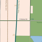 Donald Dale Milne Fraser Township, Bay County, MI digital map