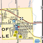 Donald Dale Milne Fremont Township, and Village of Mayville, Tuscola County, Michigan digital map