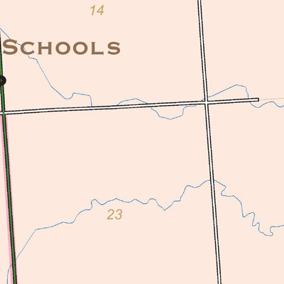 Donald Dale Milne Fremont Township, Sanilac County, Michigan digital map