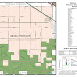 Donald Dale Milne Geneva Township, Midland County, Michigan digital map