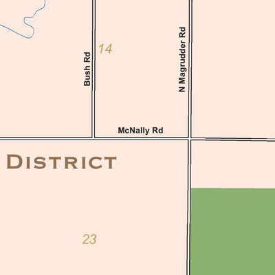 Donald Dale Milne Geneva Township, Midland County, Michigan digital map