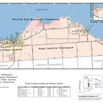 Donald Dale Milne Huron County, Michigan - Complete Township Maps bundle