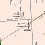 Donald Dale Milne Kimball Township, St. Clair County, MI digital map