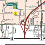 Donald Dale Milne Kochville Township, Saginaw County, MI digital map