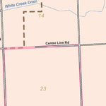 Donald Dale Milne Koylton Township, Tuscola County, Michigan digital map