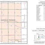 Donald Dale Milne Lakefield Township, Saginaw County, Michigan digital map