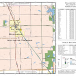 Donald Dale Milne Millington Township, and Village of Millington, Tuscola County, Michigan digital map