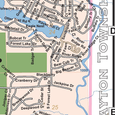 Donald Dale Milne Moffatt Township, Arenac County, MI digital map