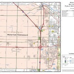 Donald Dale Milne Monitor Township, Bay County, MI digital map