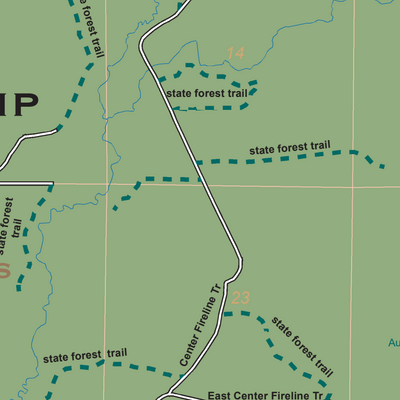 North ½ of Grim Township, Gladwin County, Michigan Preview 2