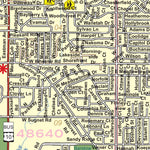 Donald Dale Milne North ½ of City of Midland and Midland Township, Midland County, Michigan digital map
