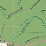 Donald Dale Milne North ½ of Grim Township, Gladwin County, Michigan digital map