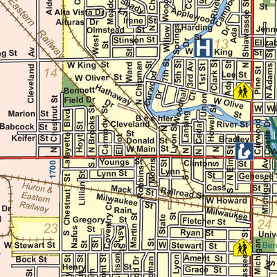 Owosso Township and City of Owosso, Shiawassee County, Michigan Preview 2