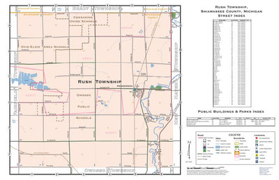 Rush Township, Shiawassee County, Michigan Preview 1