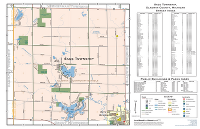 Sage Township, Gladwin County, Michigan Preview 1