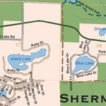 Donald Dale Milne Sherman Township, Gladwin County, Michigan digital map