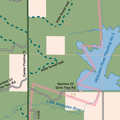 South ½ of Grim Township, Gladwin County, Michigan Preview 2
