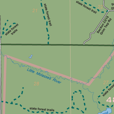 South ½ of Grim Township, Gladwin County, Michigan Preview 3