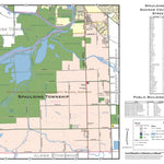 Donald Dale Milne Spaulding Township, Saginaw County, Michigan digital map