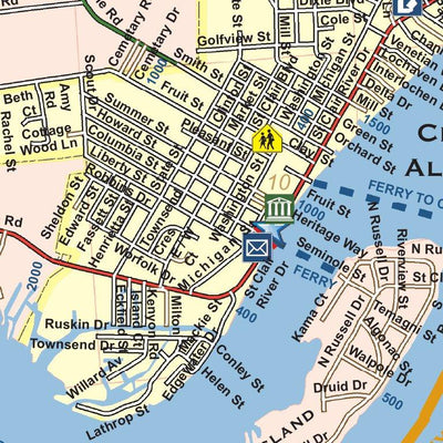Donald Dale Milne St. Clair County, Michigan - Complete Township Maps bundle