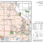 Donald Dale Milne Thomas Township, Saginaw County, Michigan digital map