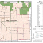 Donald Dale Milne Wells Township, Tuscola County, Michigan digital map