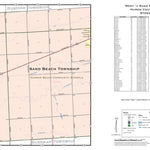 Donald Dale Milne West ½ Sand Beach Township, Huron County, Michigan digital map