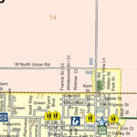 Donald Dale Milne Williams Township, Bay County, MI digital map