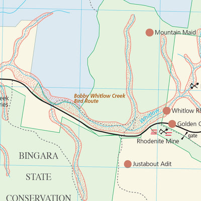 Doug Stone GOLD MAPS Bingara Goldfield digital map