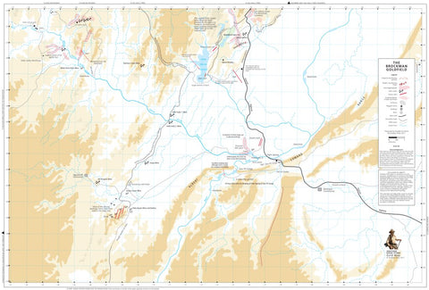 Doug Stone GOLD MAPS Brockman-plain Goldfield digital map