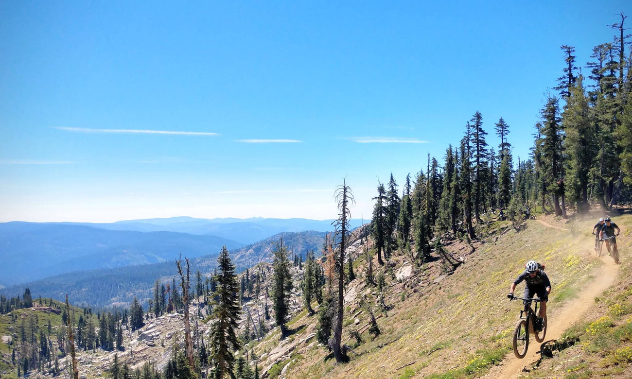 Mountain biking in Downieville, California