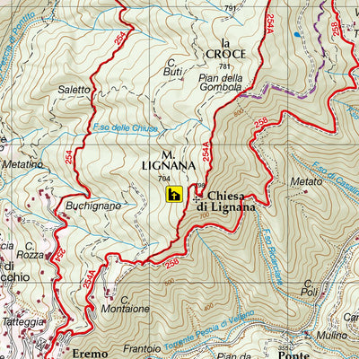 Carta dei Sentieri Valdinievole Valleriana Preview 2