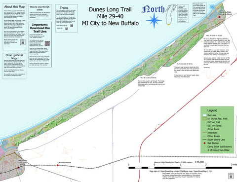 Mile 29-40 - Dunes Long Trail - MI City to New Buffalo Preview 1