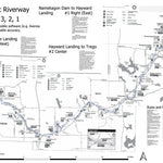 Namekagon - St Croix National Riverway - Canoe/Kyaking Combination of Govt Maps 1 2 3 Preview 1