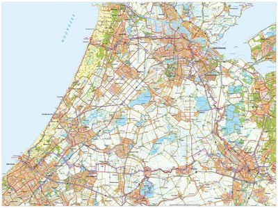 Dutch Bike Tours DBT Beaches and Towns digital map