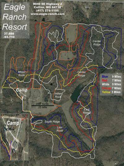 Eagle Ranch Resort Eagle Ranch trail map 2019 digital map
