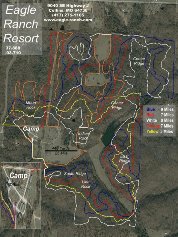 Eagle Ranch trail Map 2019 by Eagle Ranch Resort | Avenza Maps