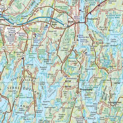 Maine Landscape Maps Preview 3