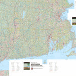 Massachusetts, Connecticut, and Rhode Island Landscape Maps Preview 1