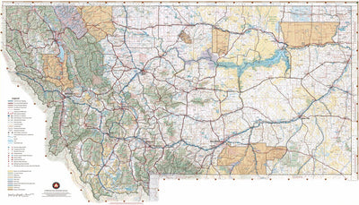 Montana Recreation Map Preview 1